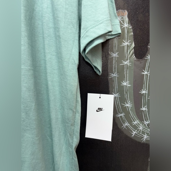 NIKE Men's Sportswear Futura Tee 2 - Mineral - Picture 8 of 14